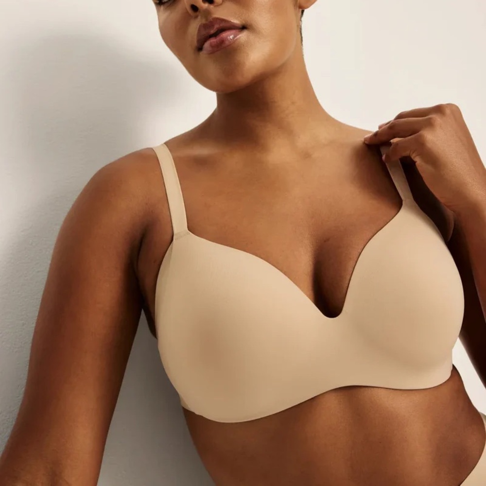 Knix WingWoman Contour Bra in Warm Sand NWT Size 3